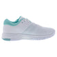 Women`s Revolt Evo 2.0 Tennis Shoes White and Turquoise Footwear Head