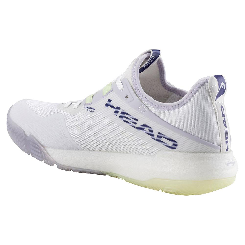 Women`s Motion Pro Padel Shoes White and Lavender Footwear Head