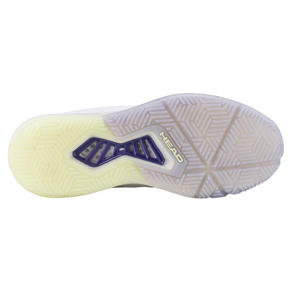 Women`s Motion Pro Padel Shoes White and Lavender Footwear Head