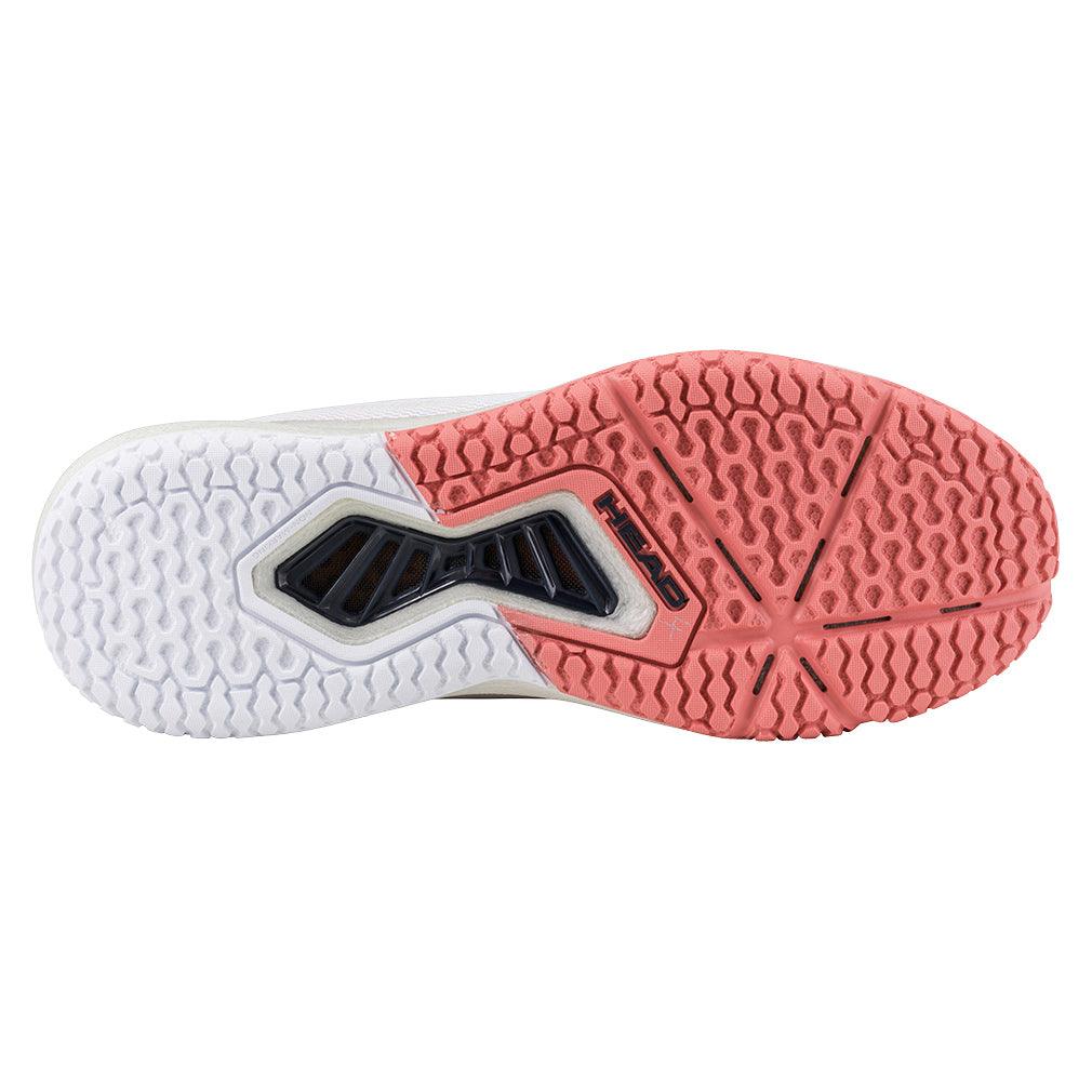Women`s Motion Pro Pickleball Shoes White and Blueberry Footwear Head