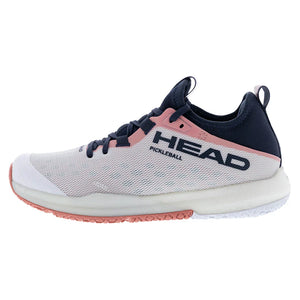 Women`s Motion Pro Pickleball Shoes White and Blueberry Footwear Head