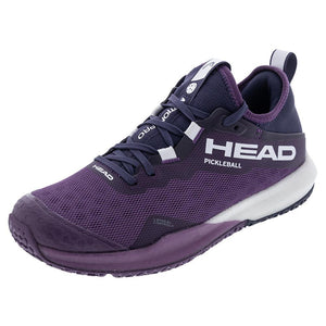 Women`s Motion Pro Pickleball Shoes Plum and White Footwear Head