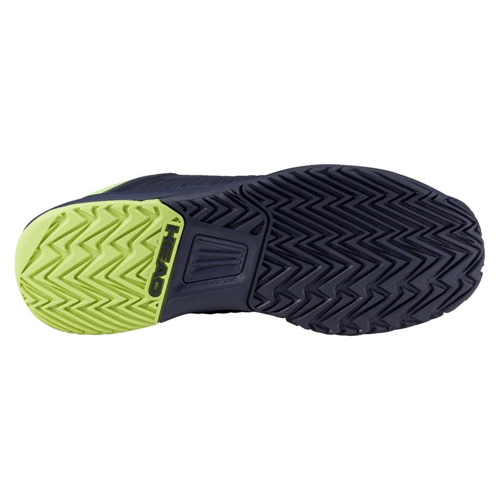 Juniors Revolt Pro 4.5 Tennis Shoes Navy and Lime Footwear Head