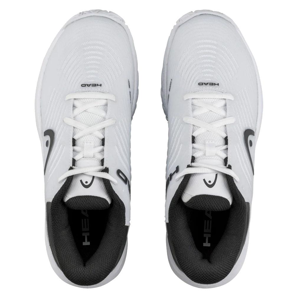 Juniors Revolt Pro 4.5 Tennis Shoes White and Black Footwear Head