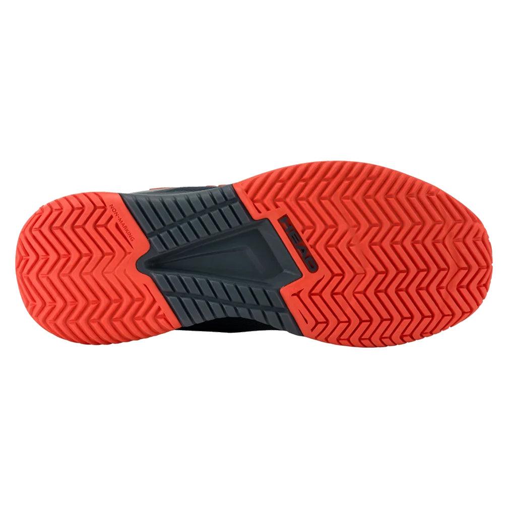 Juniors Sprint Pro 4.0 Tennis Shoes Dark Blue and Red Footwear Head