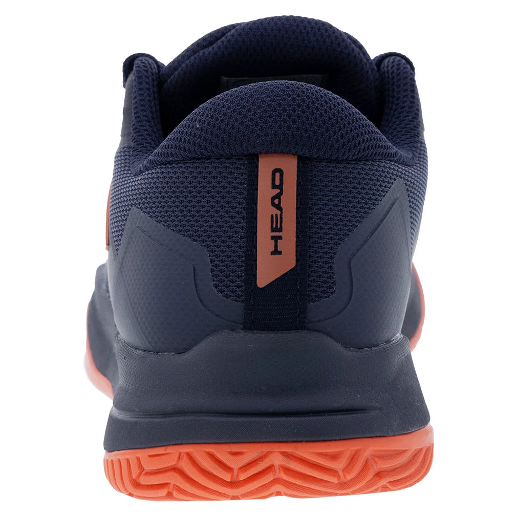 Juniors Sprint Pro 4.0 Tennis Shoes Dark Blue and Red Footwear Head