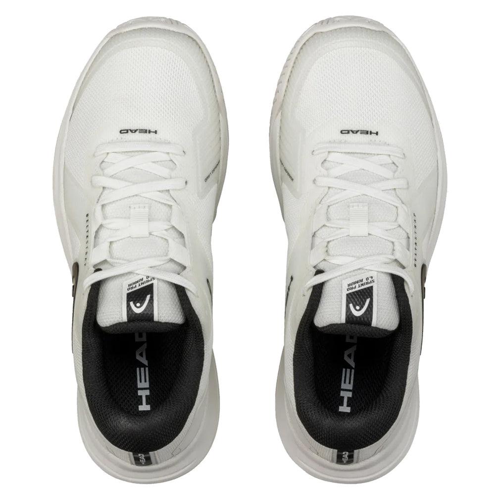 Juniors Sprint Pro 4.0 Tennis Shoes White and Black Footwear Head
