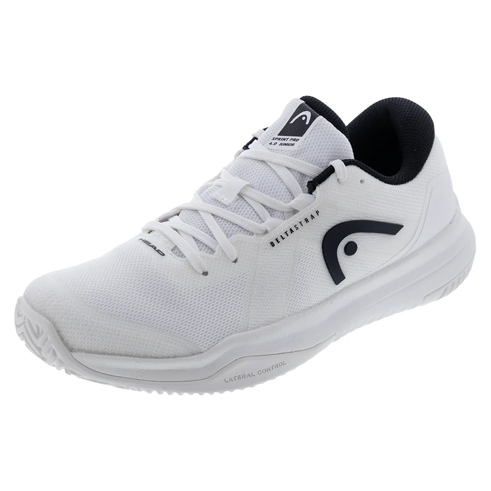 Juniors Sprint Pro 4.0 Tennis Shoes White and Black Footwear Head