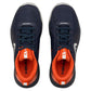 Juniors Sprint Court 4.0 Tennis Shoes Dark Blue and Red Footwear Head