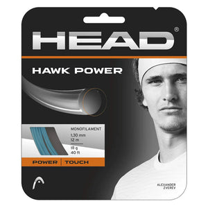 Hawk Power 16G Tennis String Strings Head