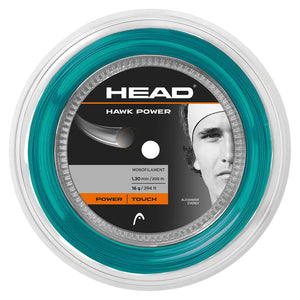 Hawk Power 16G Tennis String Reel Petrol Strings Head