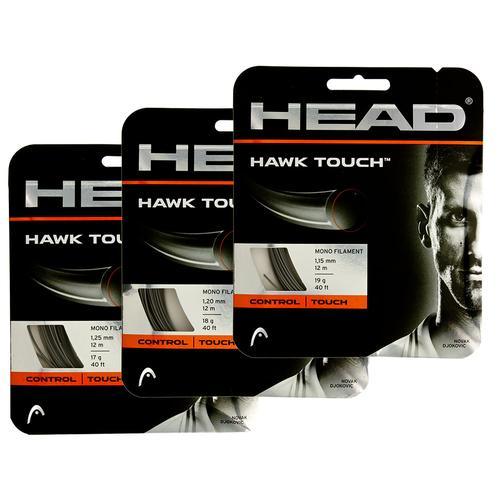 Hawk Touch Tennis String Anthracite Strings Head