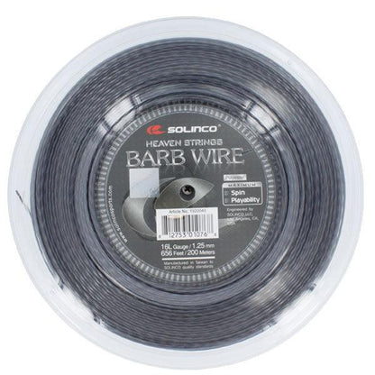 Barb Wire 16L 1.25MM Reel Tennis String Strings Solinco