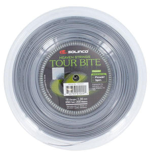 Tour Bite 16G 1.30MM Reel Tennis String Silver Strings Solinco