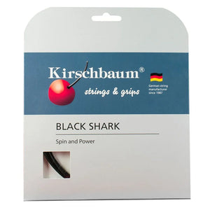 Black Shark 16G/1.30MM Tennis String Strings Kirschbaum