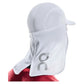 Unisex Solar Tennis Cap White Apparel On