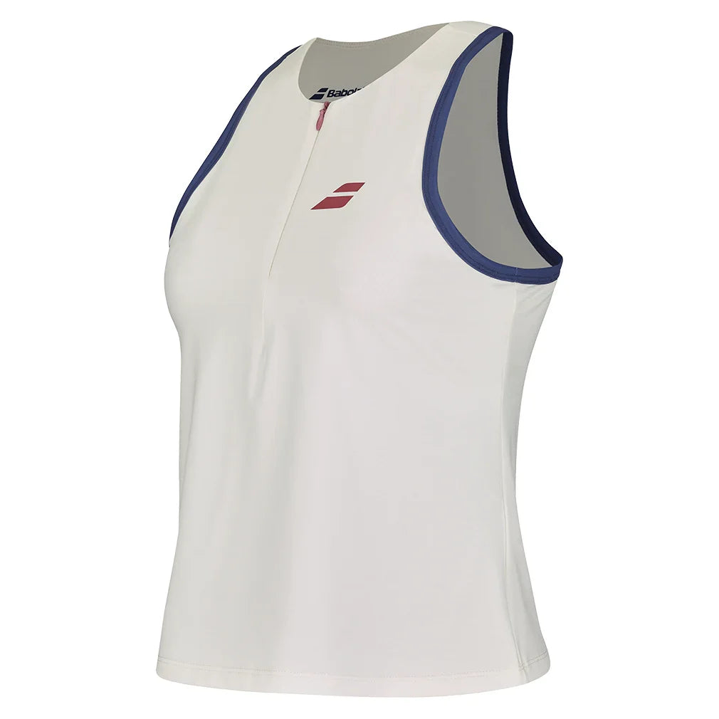 Women`s 150 Tennis Tank Cannoli Cream Apparel Babolat