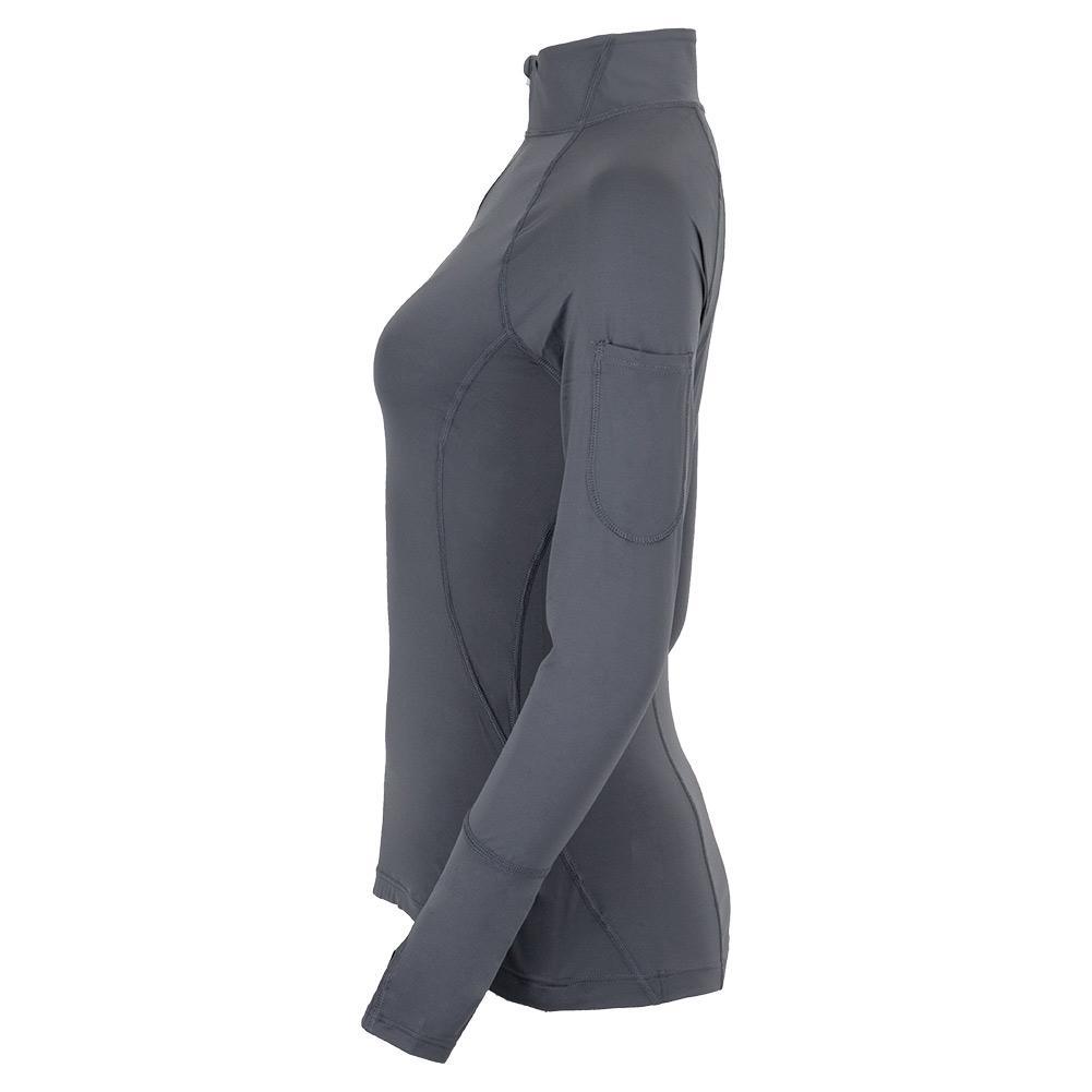 Women`s Mock Zip Tennis Top Apparel BloqUV
