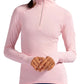 Women's Mock Zip Tennis Top Apparel BloqUV