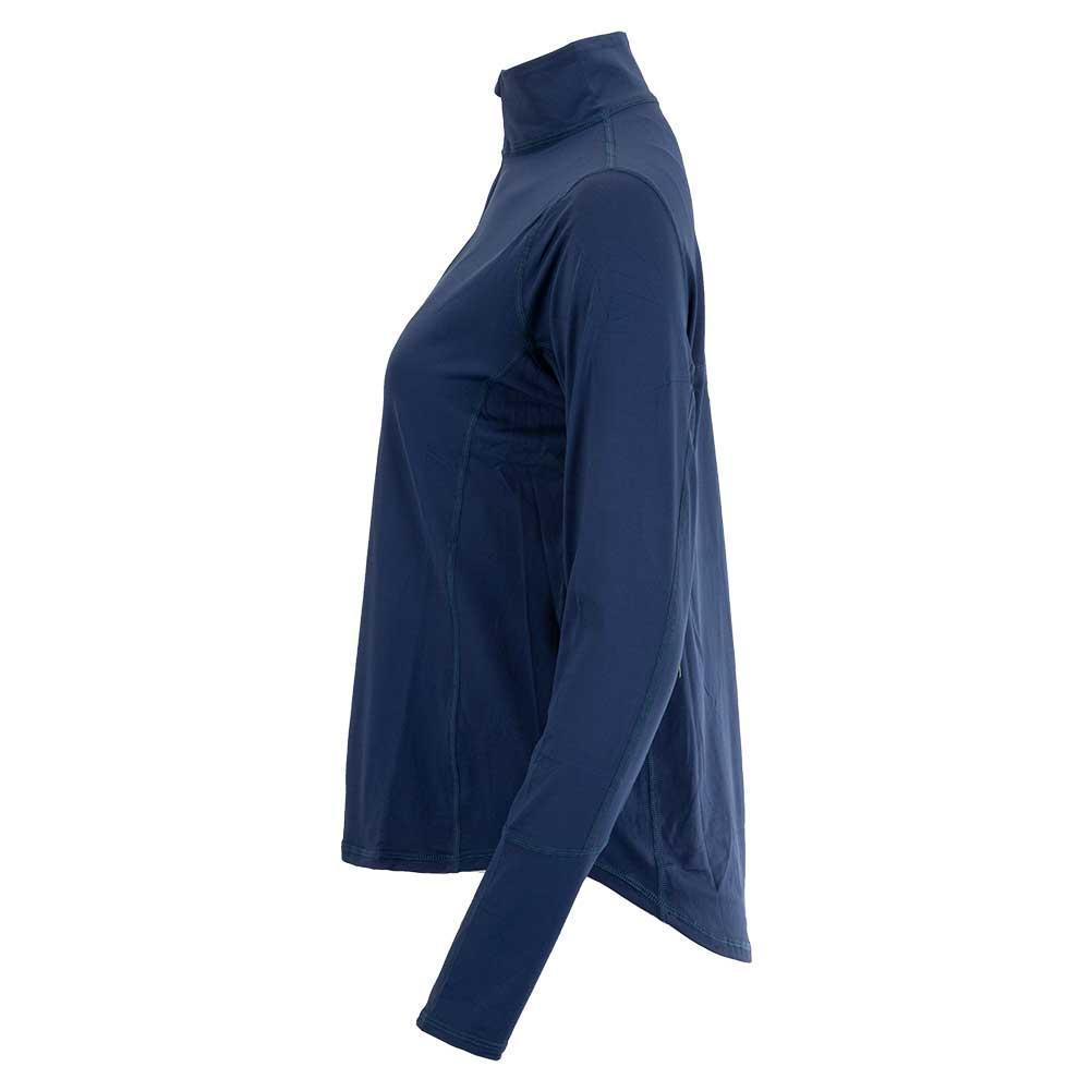 Women's Relaxed Mock Zip Tennis Top Apparel BloqUV