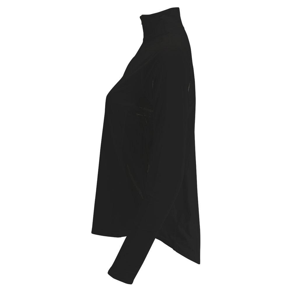 Women's Relaxed Mock Zip Tennis Top Apparel BloqUV
