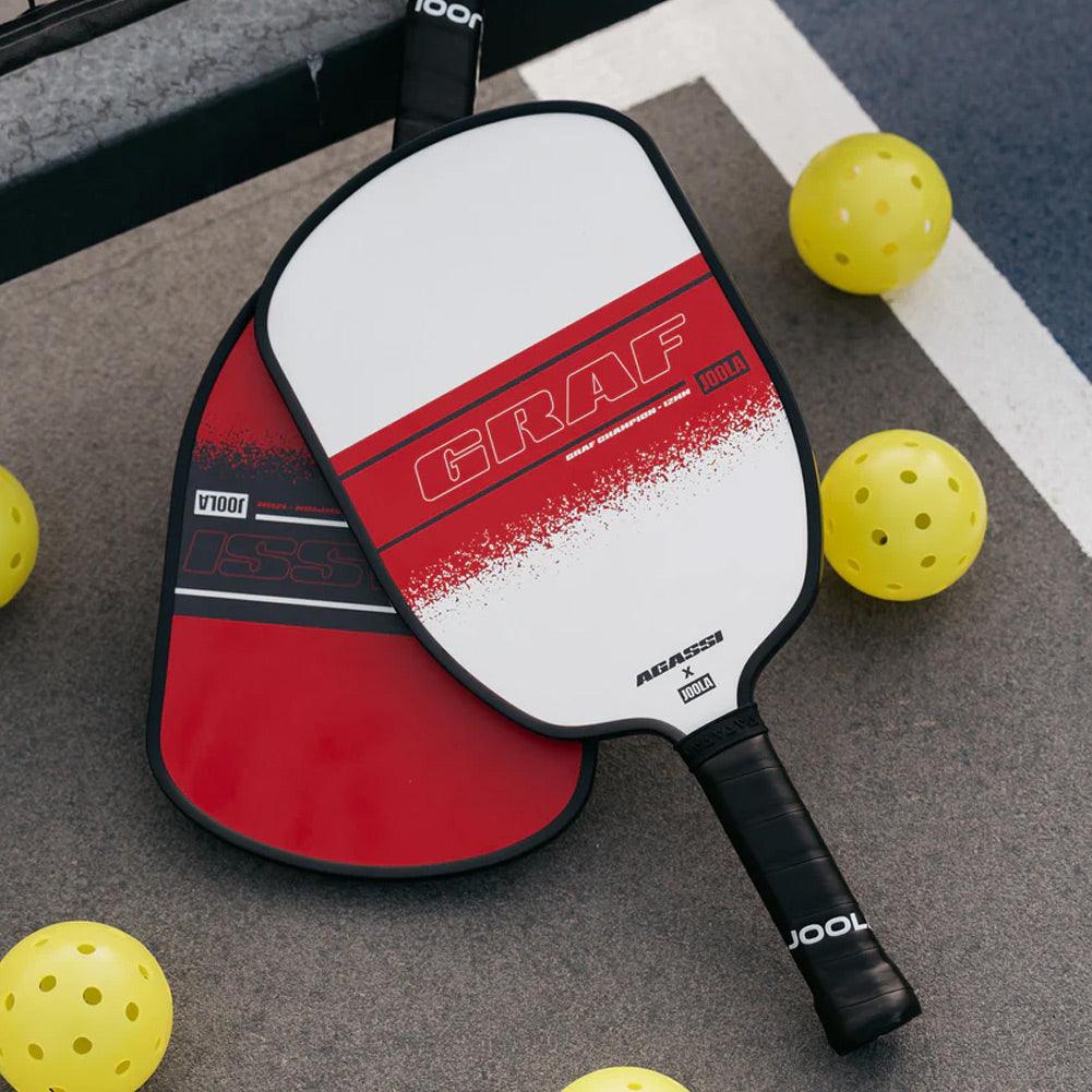 Agassi / Graf Champion Pickleball Set Racquets Joola
