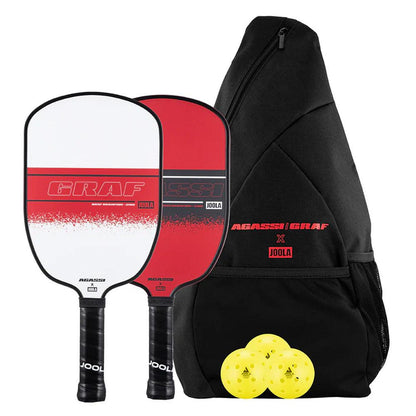 Agassi / Graf Champion Pickleball Set Racquets Joola