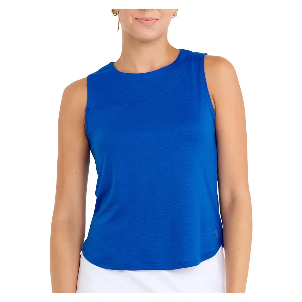 Women`s Tennis Tank Ocean Apparel Sofibella