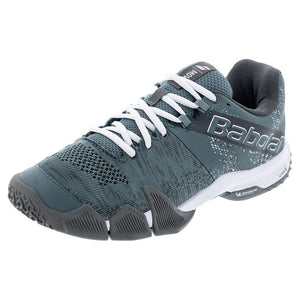 Men's Movea Padel Shoes North Atlantic and White Footwear Babolat