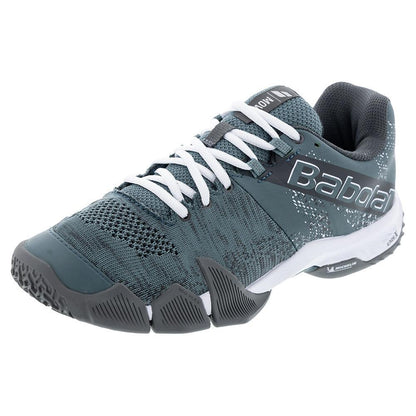 Men's Movea Padel Shoes North Atlantic and White Footwear Babolat
