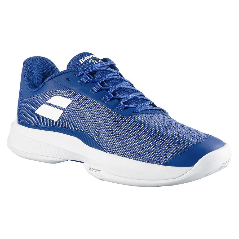 Men's Jet Tere 2 All Court Tennis Shoes Mombeo Blue Footwear Babolat