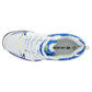 Unisex Dinkshot Pickleball Shoes White and Royal Acacia