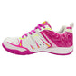 Women`s DinkShot Pickleball Shoes White and Pink Footwear Acacia