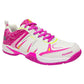 Women`s DinkShot Pickleball Shoes White and Pink Footwear Acacia