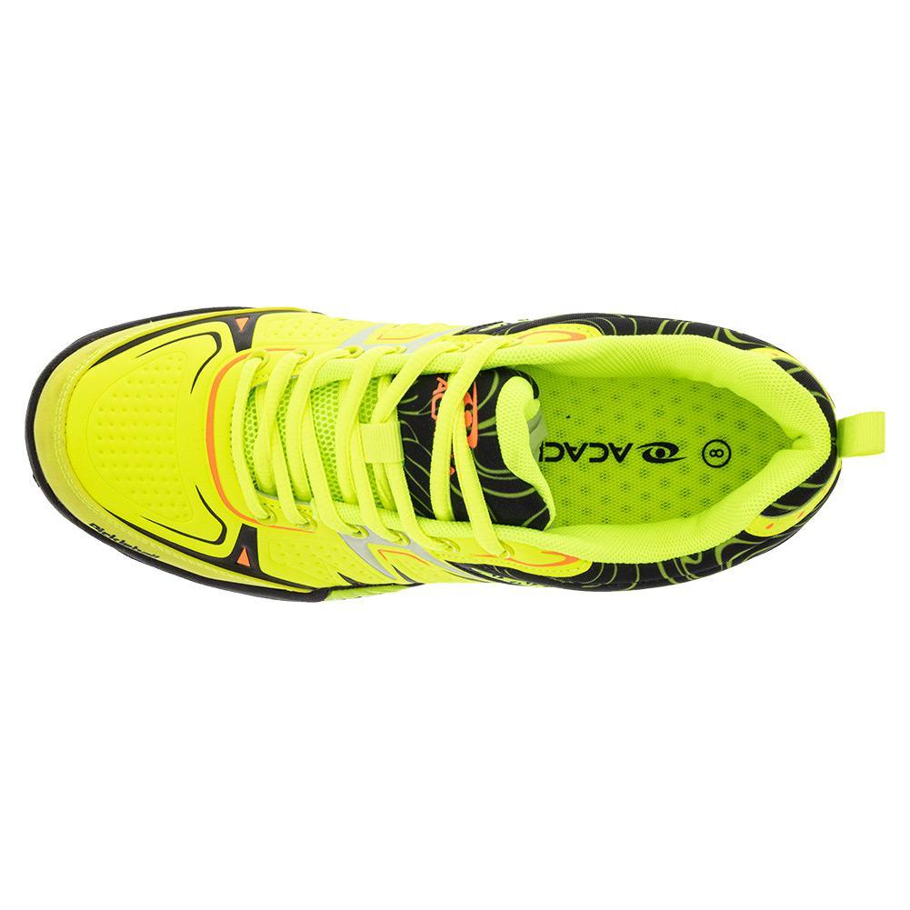 Unisex DinkShot Pickleball Shoes Lime and Black Acacia