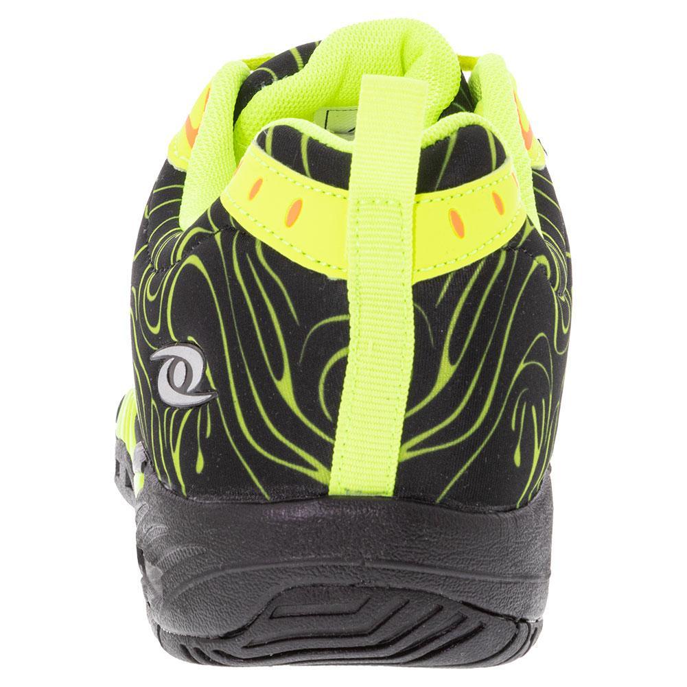 Unisex DinkShot Pickleball Shoes Lime and Black Acacia