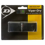 Viperdry Black Ultra Dry Replacement Tennis Grip Accessories Dunlop