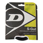 S-Gut 16G Black Tennis String Strings Dunlop