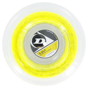 S-Gut 16G Yellow Tennis String Reel Strings Dunlop
