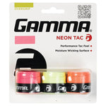 Neon Tac 3 Pack Tennis Overgrip Accessories Gamma