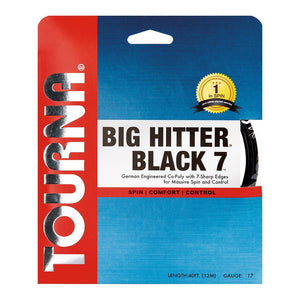 Big Hitter Black 7 17G Tennis String Strings Tourna