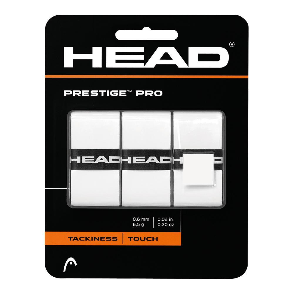 Prestige Pro Overgrips White Accessories Head