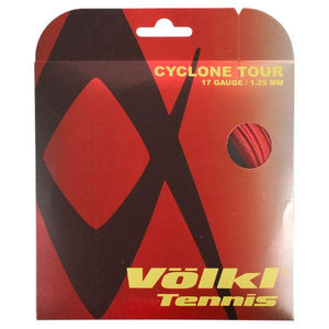 Cyclone Tour 17G/1.25MM Red Tennis String Strings Volkl
