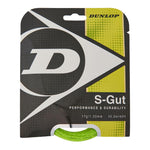 S-Gut 17G Green Tennis String Strings Dunlop