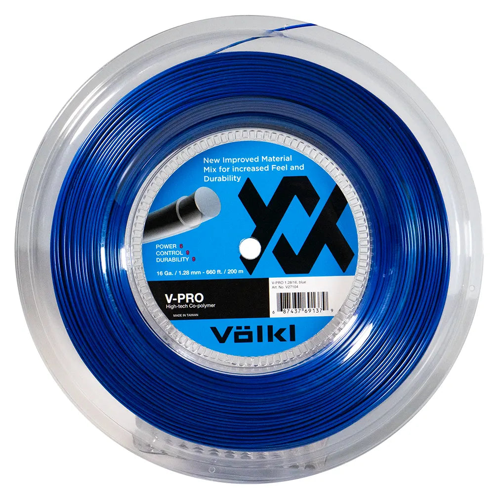 V-Pro Tennis String Reel Blue Strings Volkl