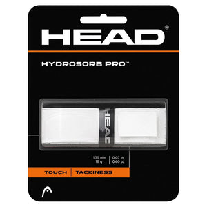 Hydrosorb Pro Tennis Replacement Grip White Accessories Head