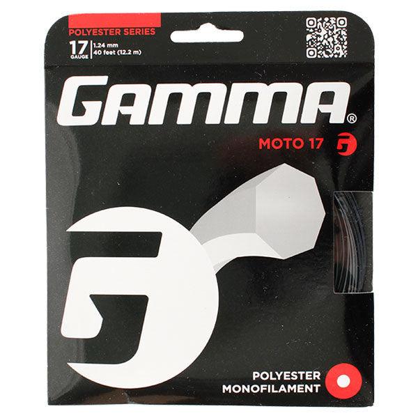 Moto 17G Tennis String Black Strings Gamma