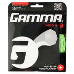 Moto 16G Tennis String Lime Strings Gamma