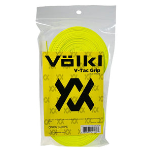 V-Tac 30 Pack Neon Yellow Tennis Overgrip Accessories Volkl