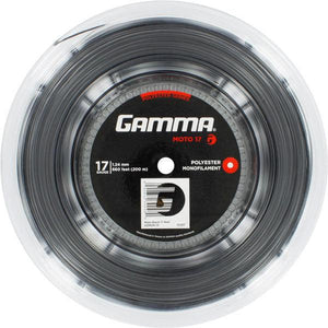 Moto 17G Tennis String Reel Black Strings Gamma